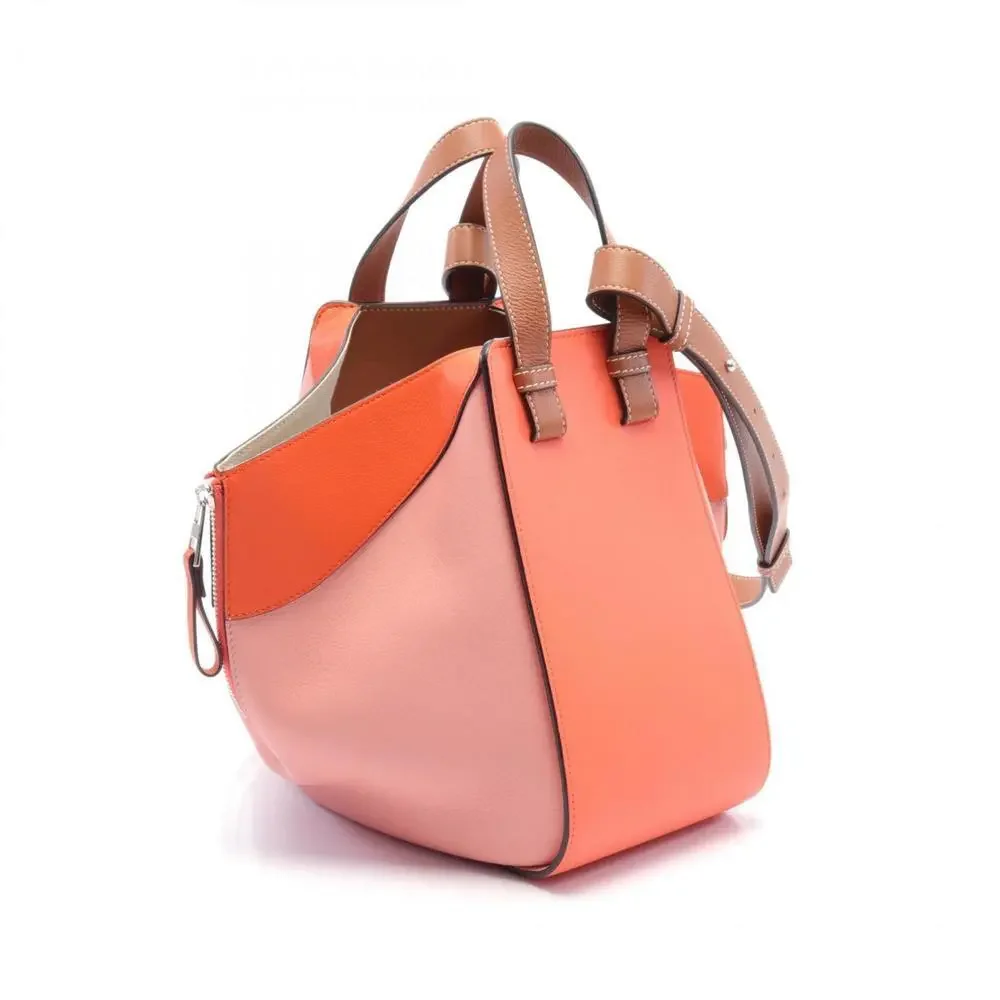 LOEWE Brown Leather Hammock Bag - Picture 3 of 6